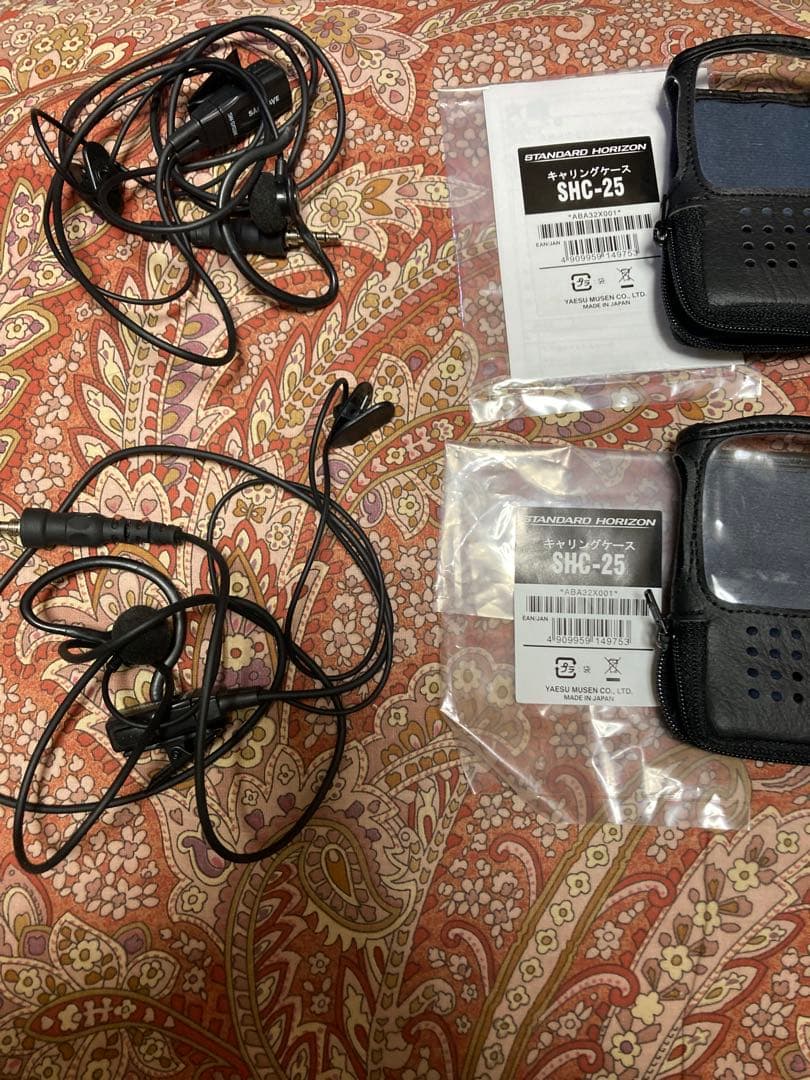 スタンダード　ホライゾン　SR70Aトランシーバー 2台セット付属品付き