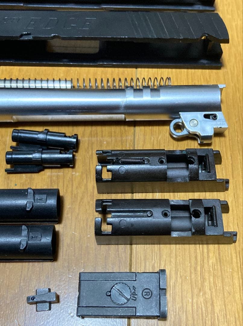 KSC STIエッジ　初期型リアルメカバージョン　スライド廻り希少パーツセット