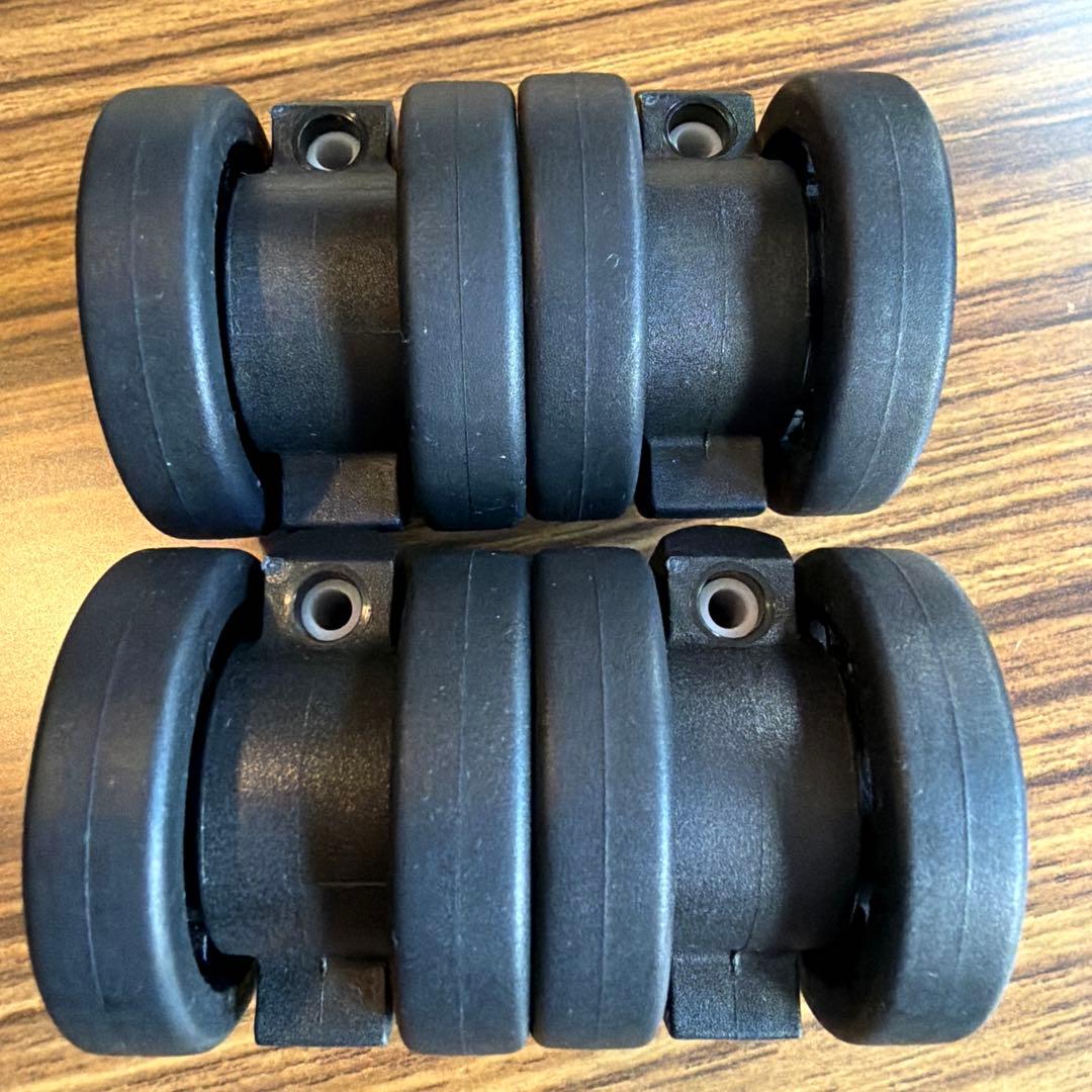 RIMOWA リモワ 純正ホイール（ブラック4個セット）　新品・未使用