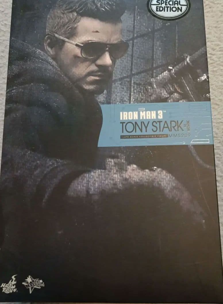 ホットトイズフィギュアセット アイアンマンマーク XLV 、トニー・スタークマン