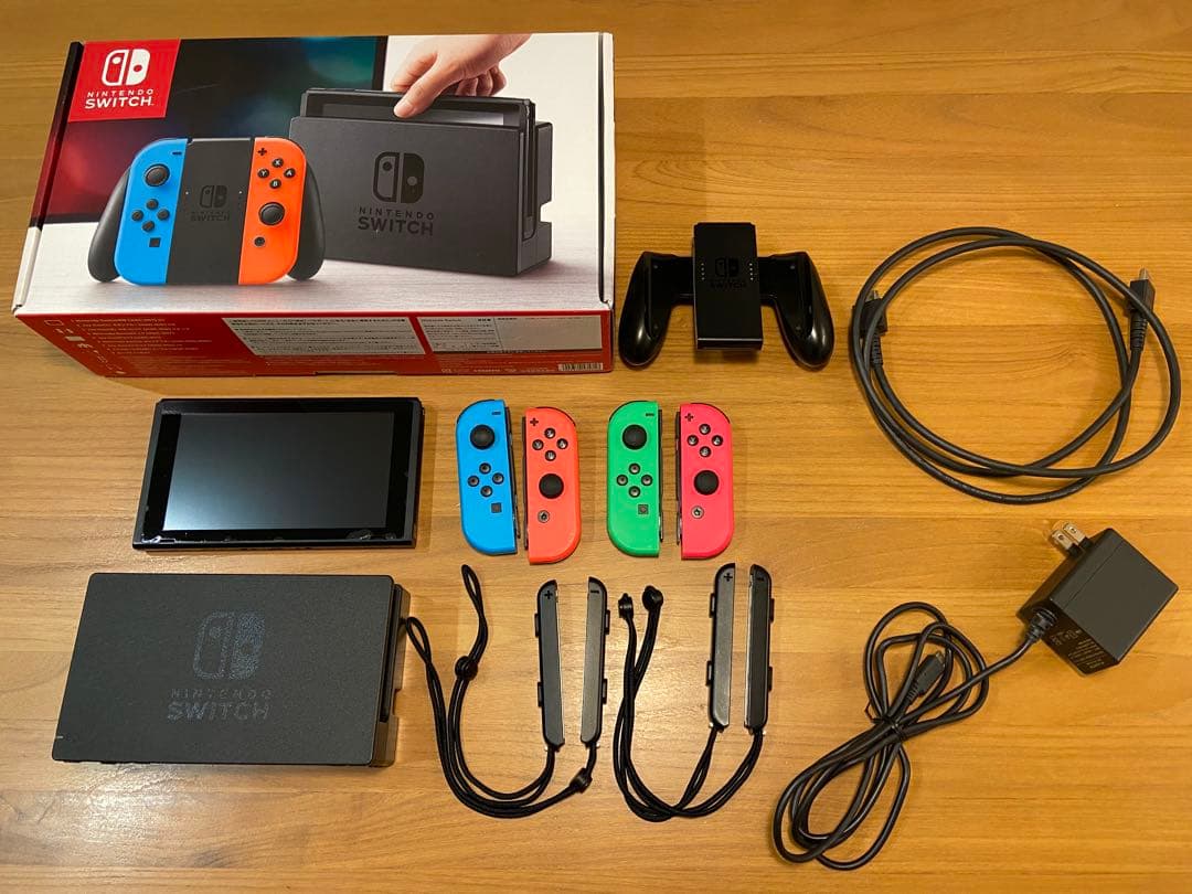 【週末限定値下げ】Nintendo Switch 本体 追加ジョイコン有り