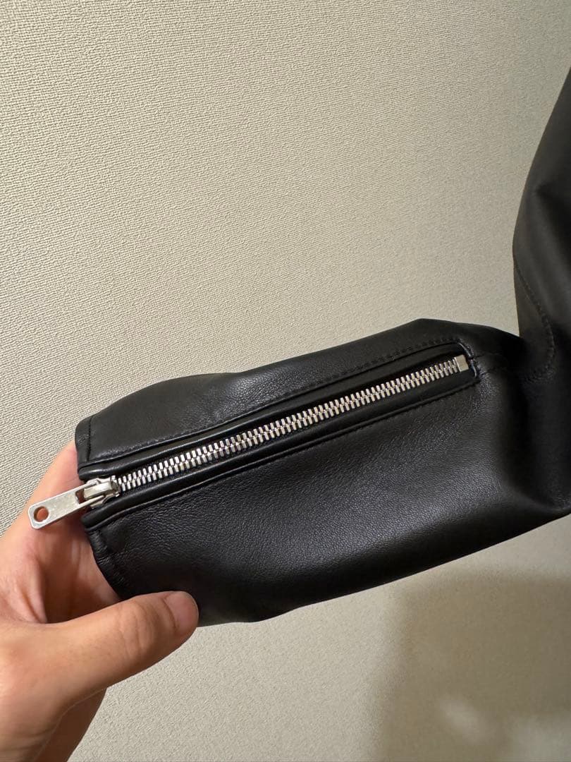 UNITED TOKYO 黒 ライダース ラムレザーシングルジャケット サイズ3