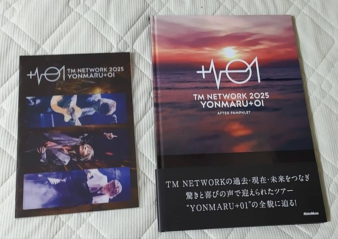 ミュージシャン TM NETWORK YONMARU+01 AFTER PAMPHLET