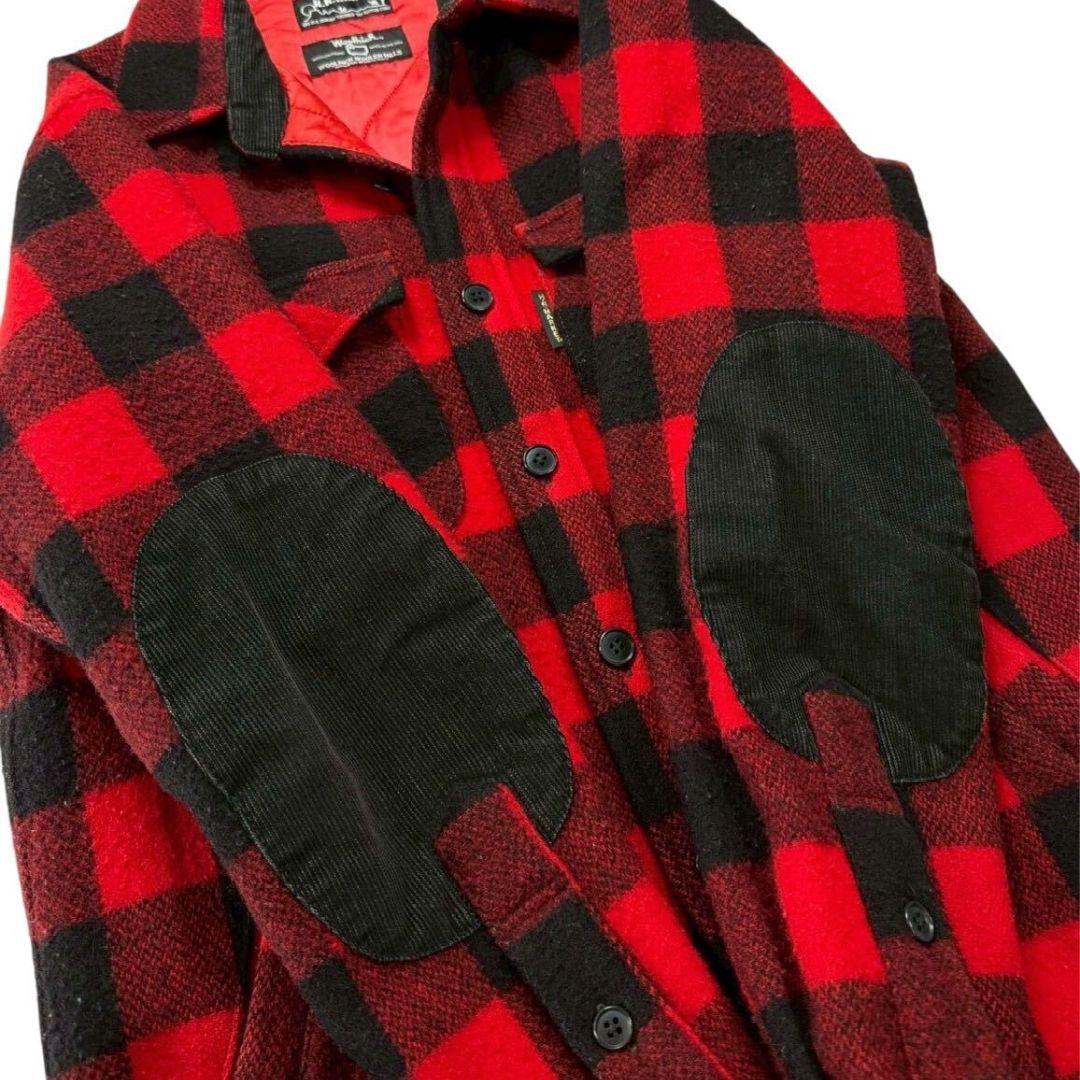 も*ぃ様 ハリウッドランチマーケット ウールリッチ CPO 中綿 赤/黒 3キム