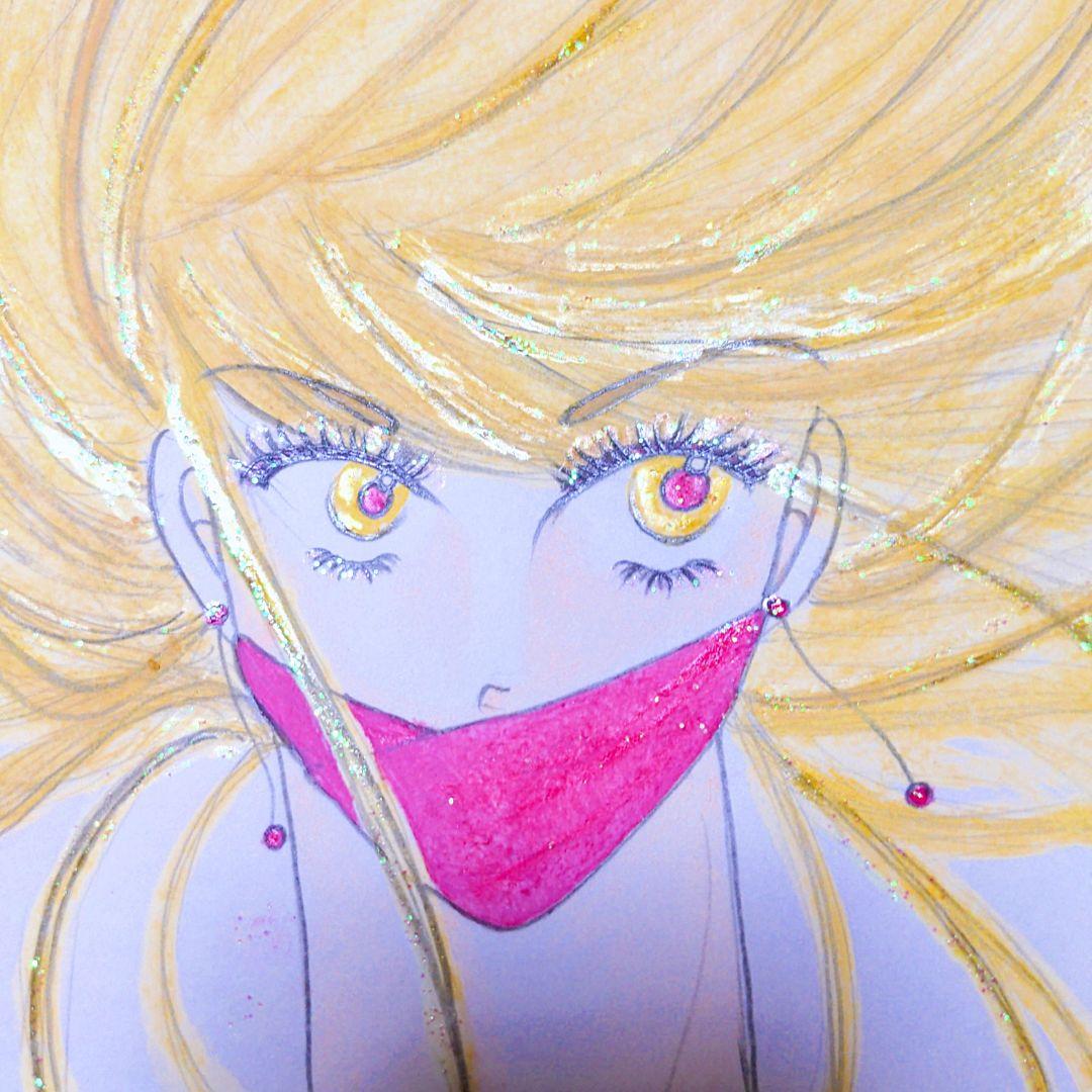 ❤超美人★手書き美人イラスト(220602)★配送無料