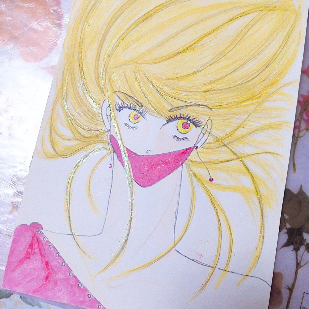 ❤超美人★手書き美人イラスト(220602)★配送無料