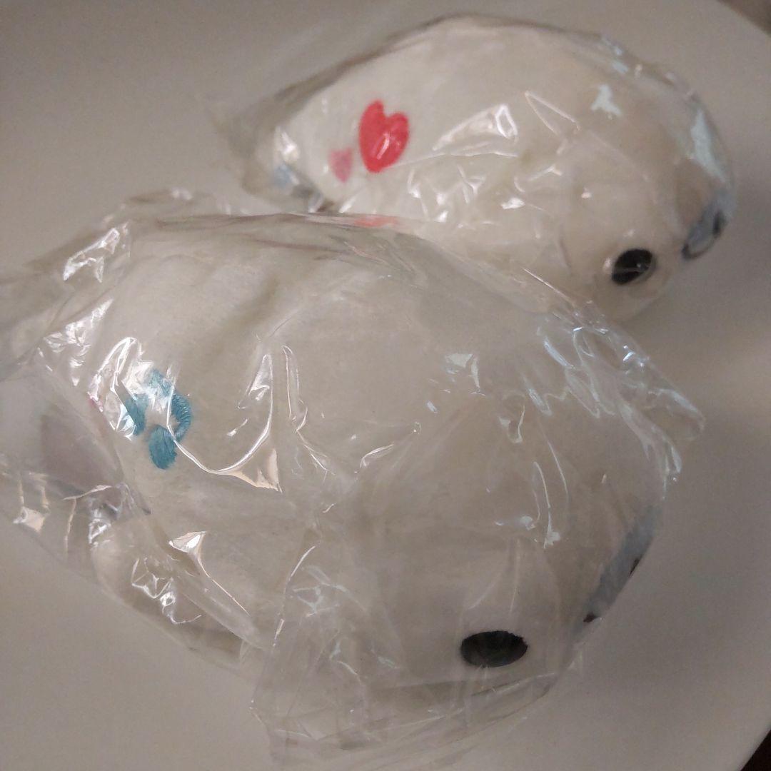 2点セット　くったりレアまめゴマ　うたゴマ　ハートゴマ　サンエックス　未開封