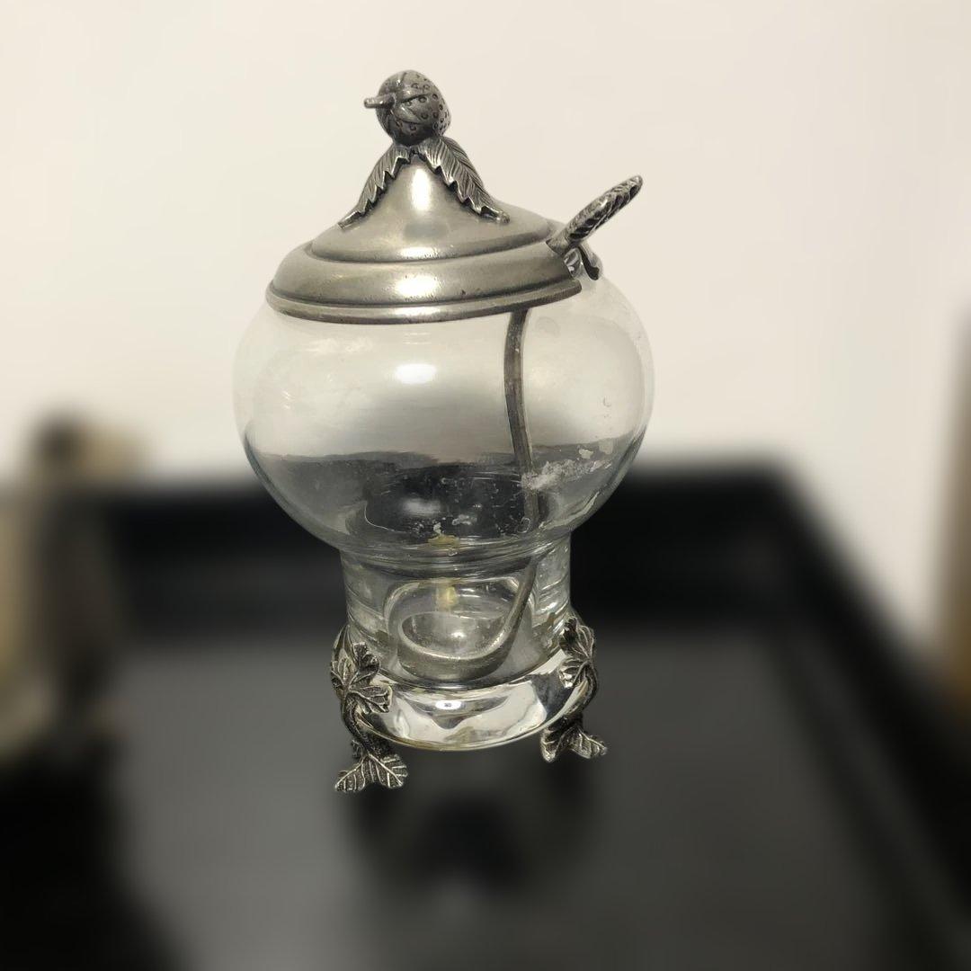 ティーポットとシュガーポットセット