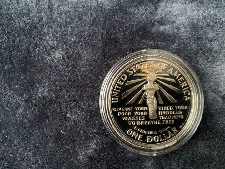 自由の女神【保証書】記念　ビンテージ