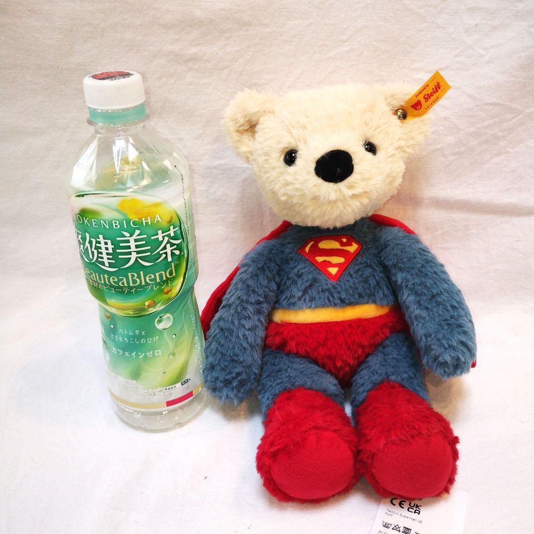 【新品】シュタイフ Steiff スーパーマンベア　テディベア　2025年発売