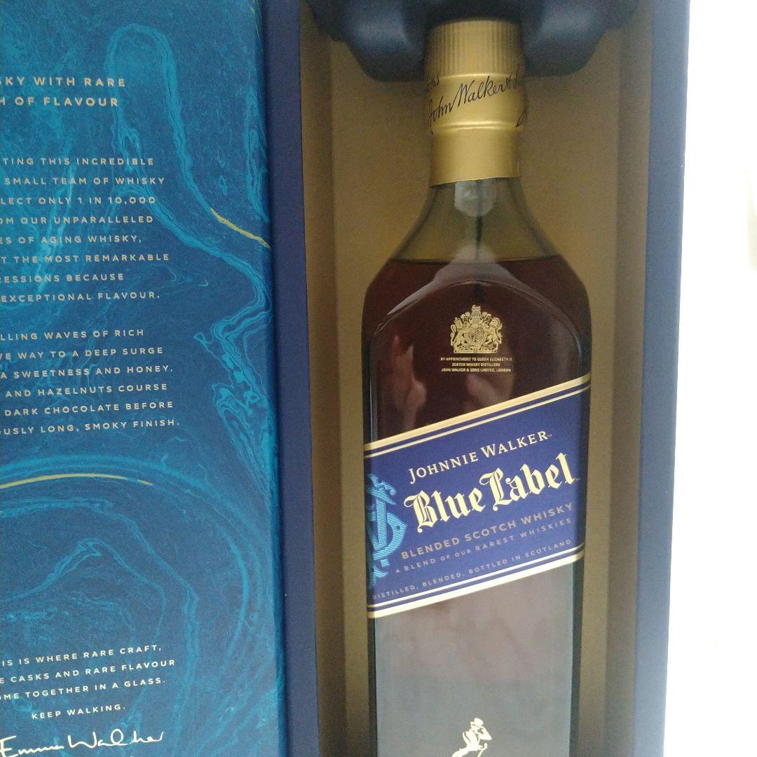 ジョニーウォーカー ブルーラベル ウイスキー ブレンデッド スコッチ 箱付き