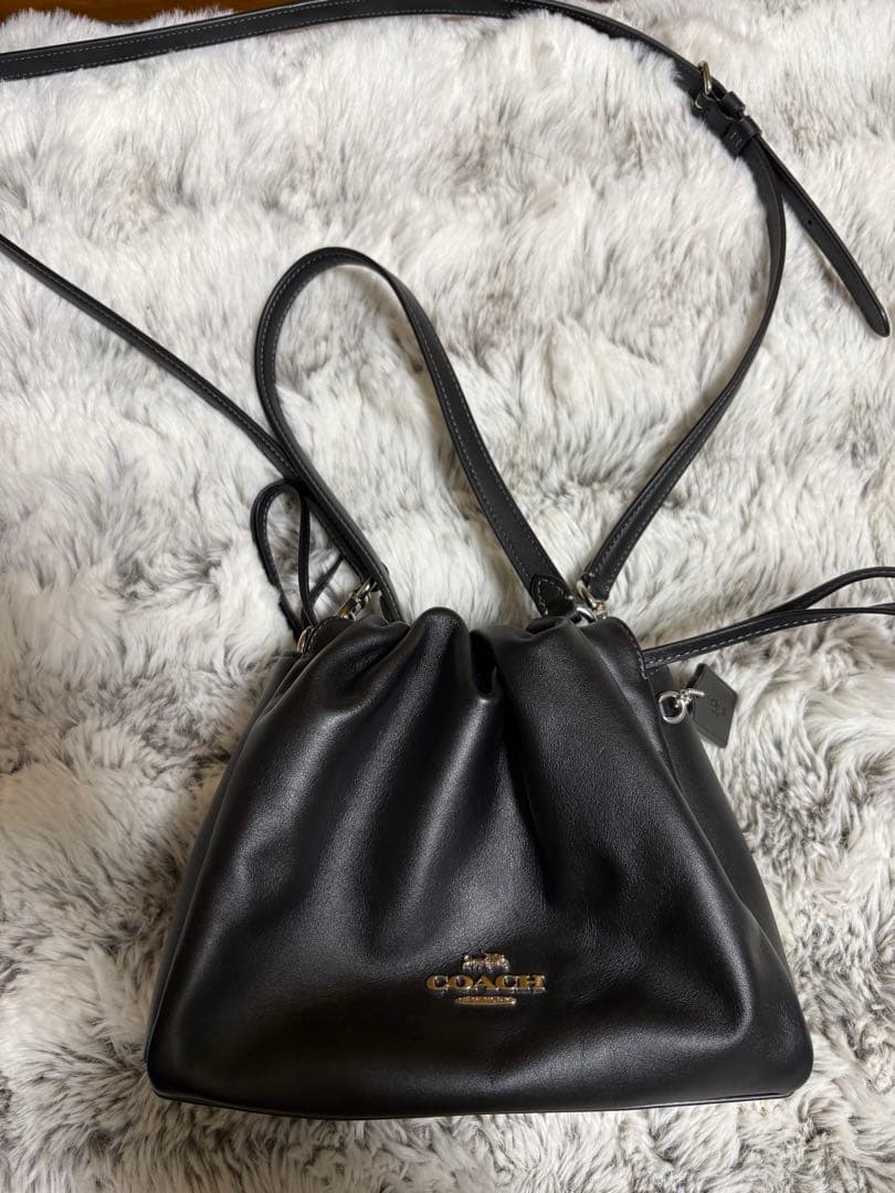 コーチ　フェイ ドローストリング バッグ