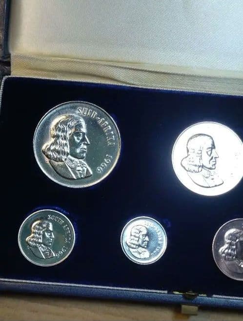 南アフリカ セット 1966年製　シルバー