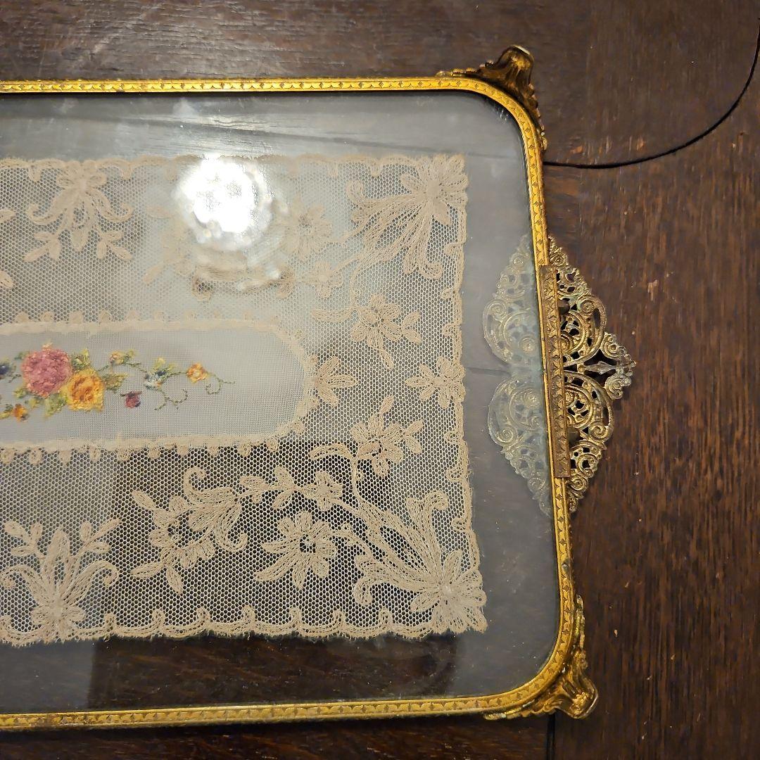 イギリスプチポワンドレッシングトレイ