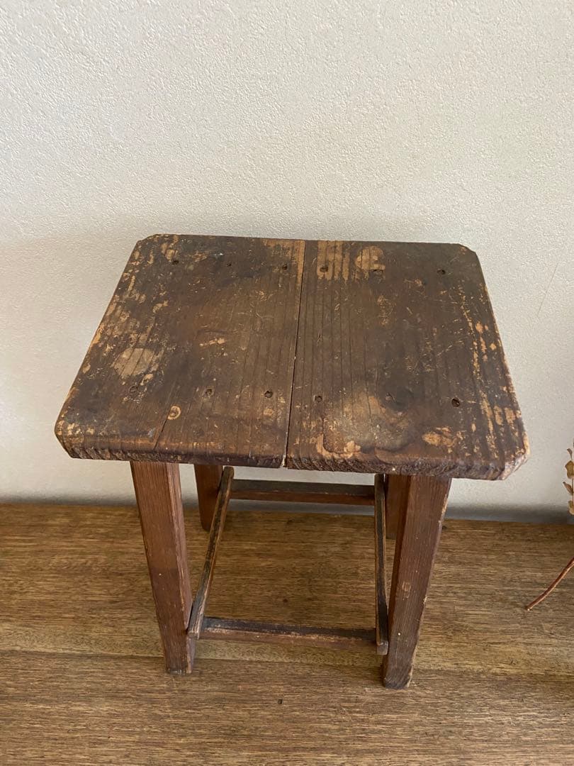 古いスツール　古道具