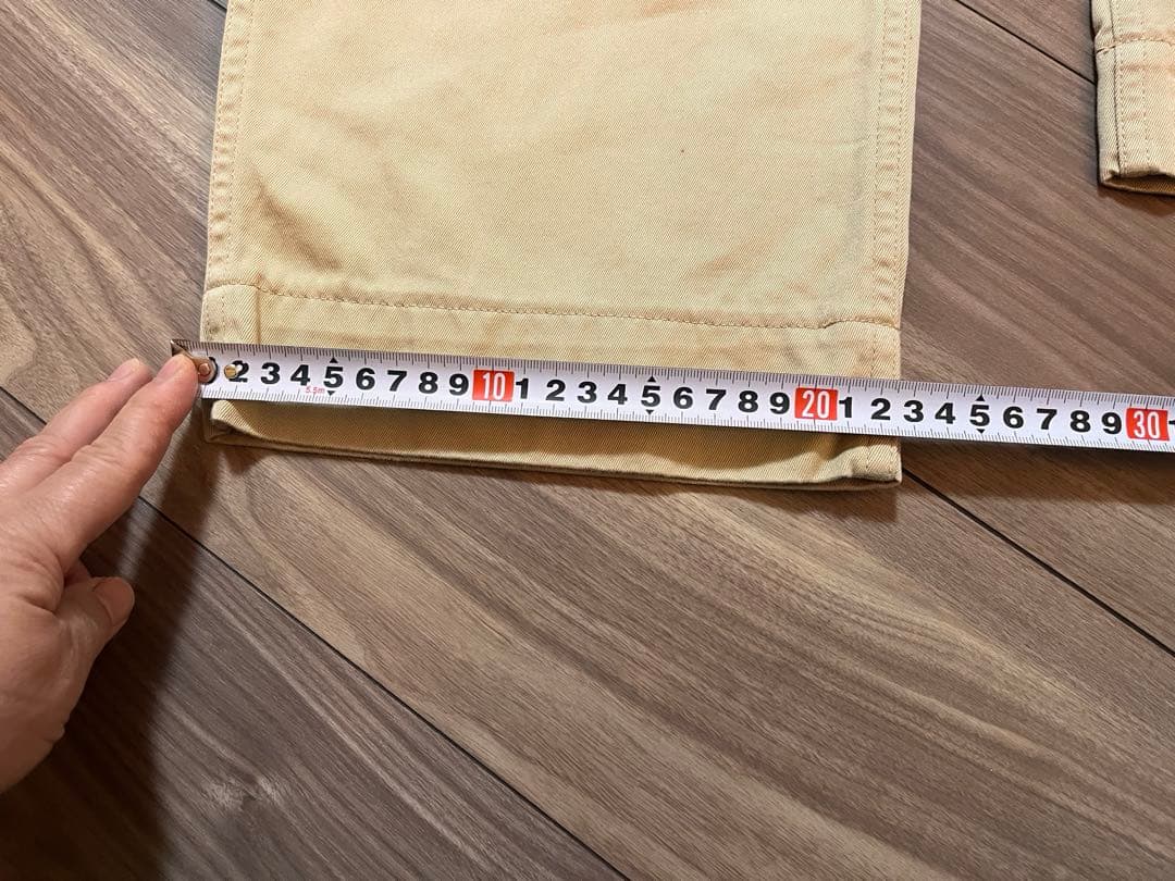 希少⭐︎リアルマッコイ　ベージュ チノパン 29インチ