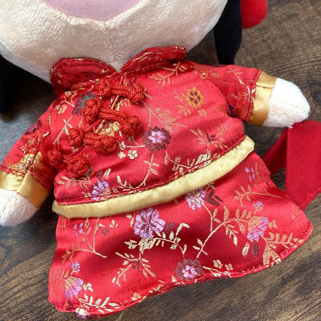 みんなのたあ坊　たあ坊＆なこちゃん　香港　結婚衣装　ペア　ぬいぐるみ　2008年