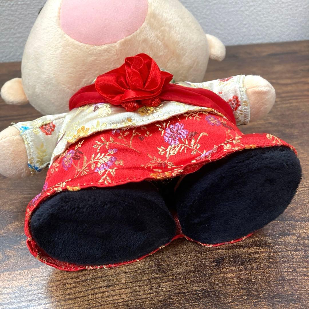 みんなのたあ坊　たあ坊＆なこちゃん　香港　結婚衣装　ペア　ぬいぐるみ　2008年