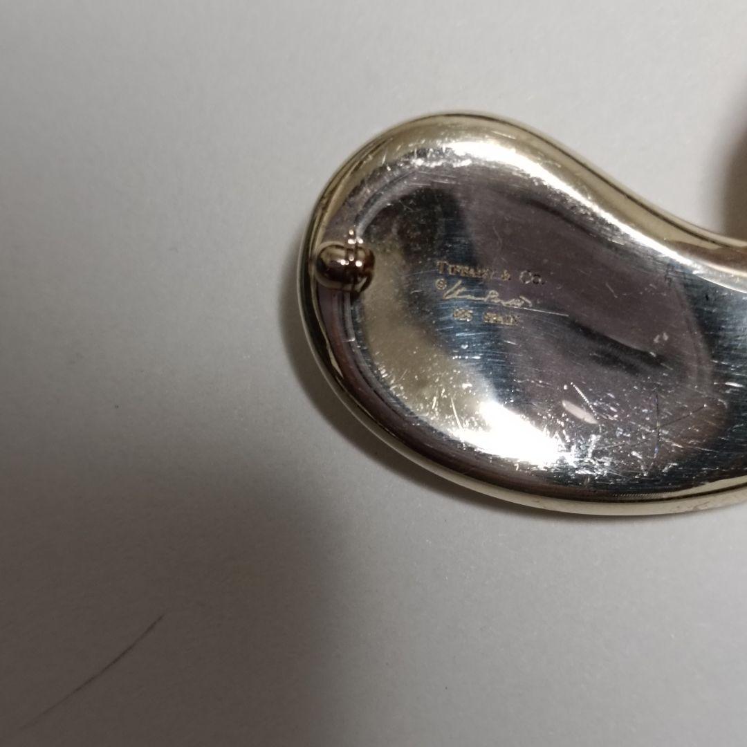 ティファニー ブローチ ビーン 刻印 シルバー 925