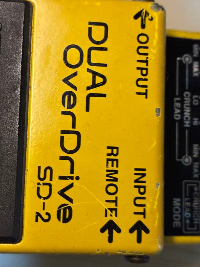 BOSS SD-2 DUAL OverDrive エフェクター 裏技発見で話題！