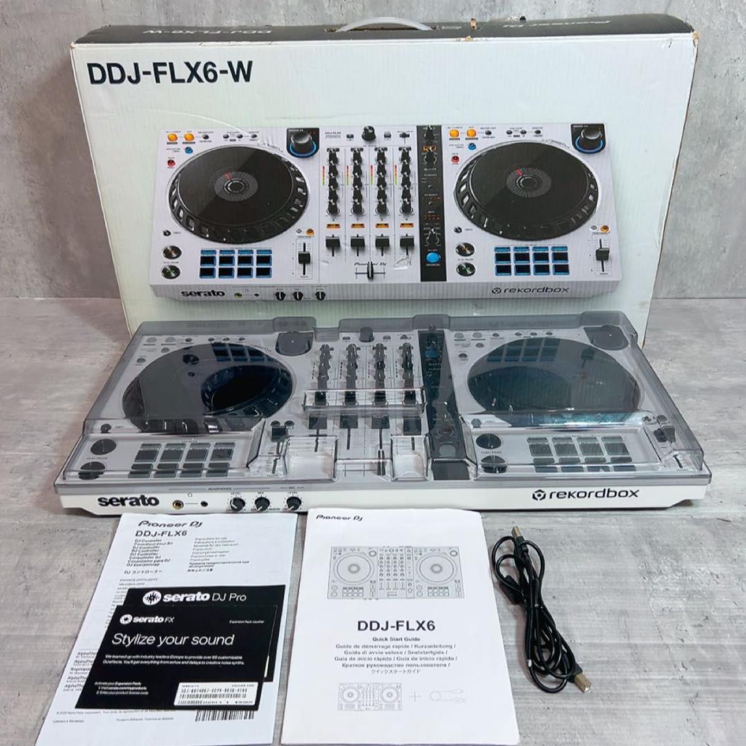 Pioneer DDJ-FLX-6-W パイオニア DJコントローラー　白