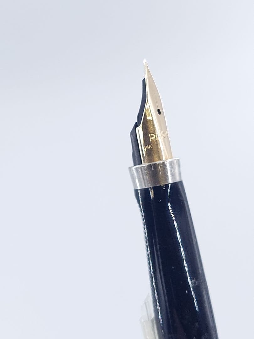 PARKER 75 パーカー 万年筆 スターリングシルバー 14K-585