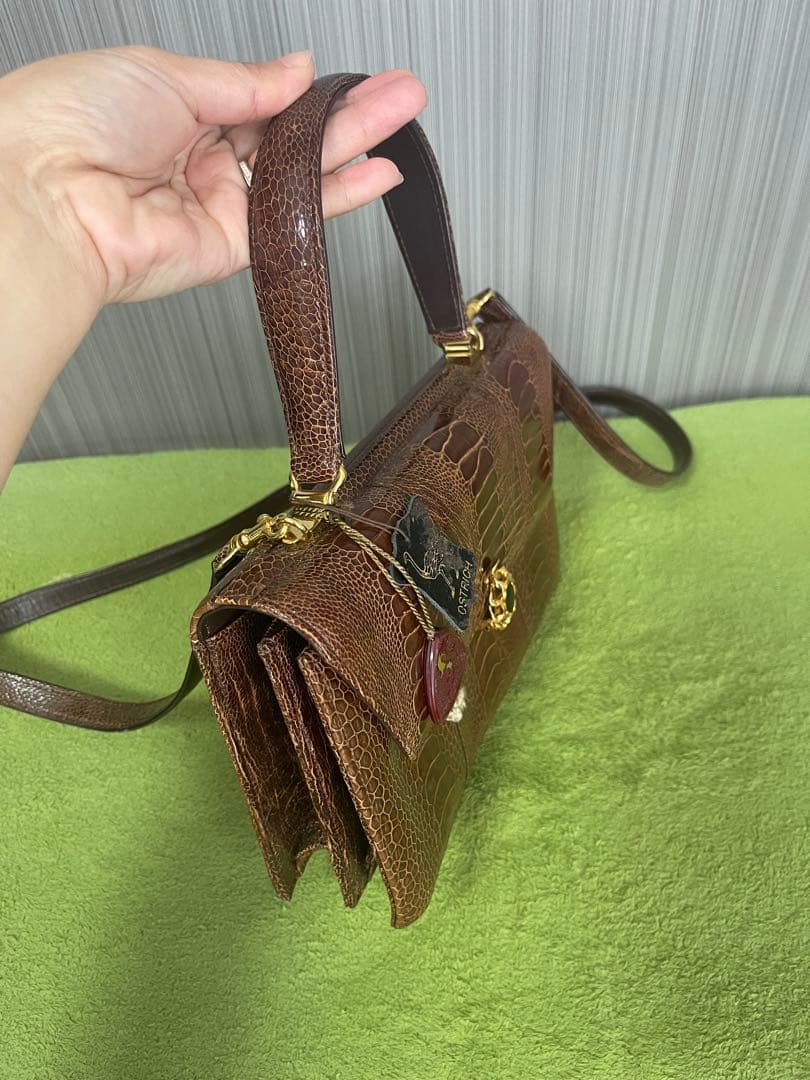 Eagle JRA オーストリッチ 2 way ハンドバッグ まとめ