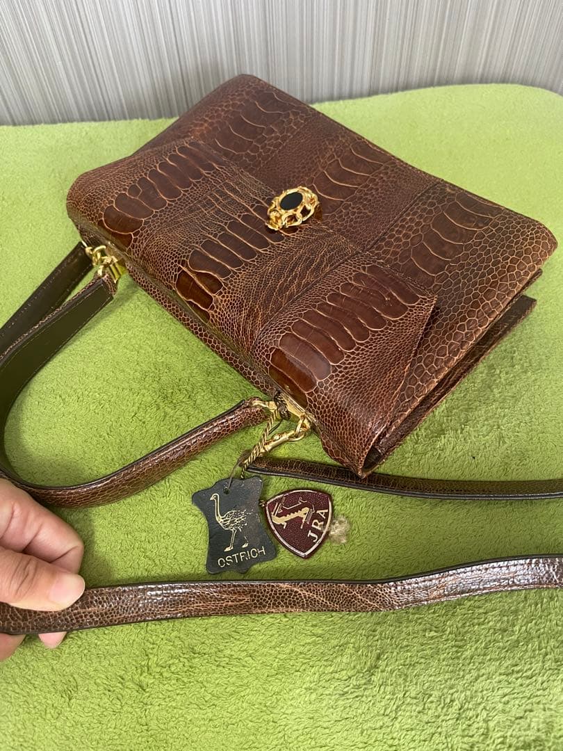 Eagle JRA オーストリッチ 2 way ハンドバッグ まとめ