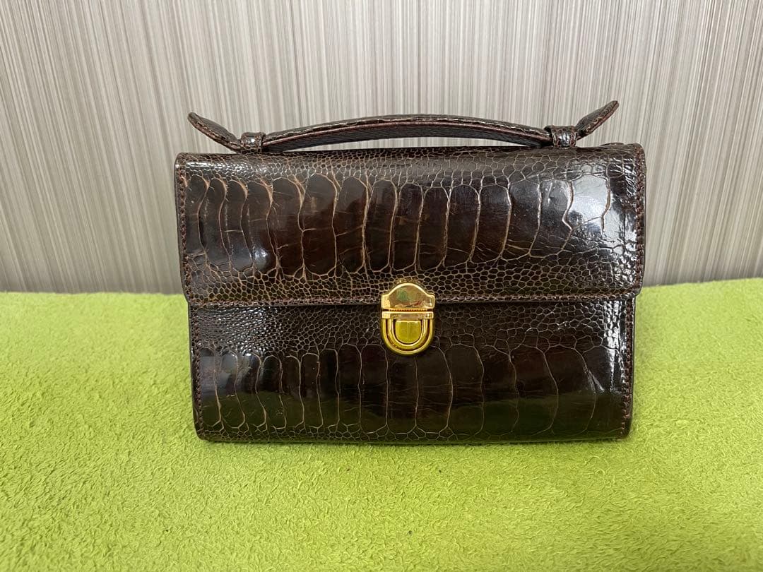 Eagle JRA オーストリッチ 2 way ハンドバッグ まとめ