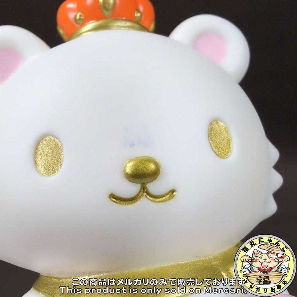 チャーミーキティソフビドールonクッション ゴールドデザインシリーズ