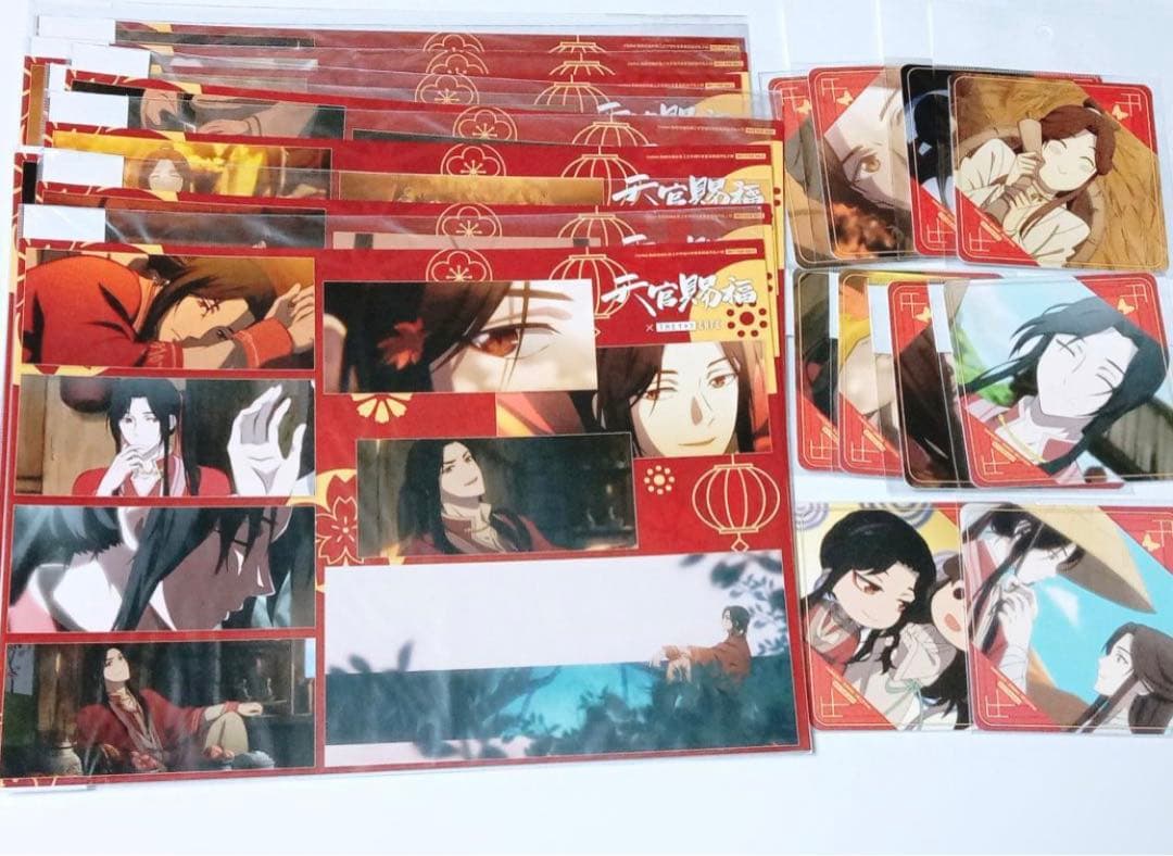 天官賜福 コラボカフェ コースター ランチョンマット 全種類コンプセット