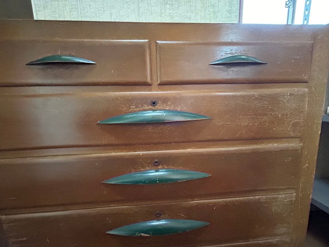 昭和レトロ家具 7引出し レトロ 木製タンス