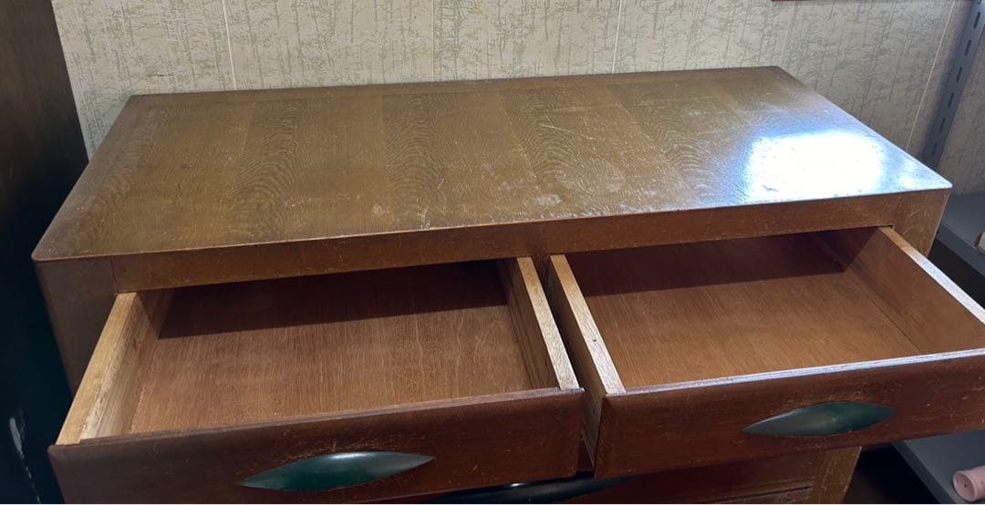 昭和レトロ家具 7引出し レトロ 木製タンス