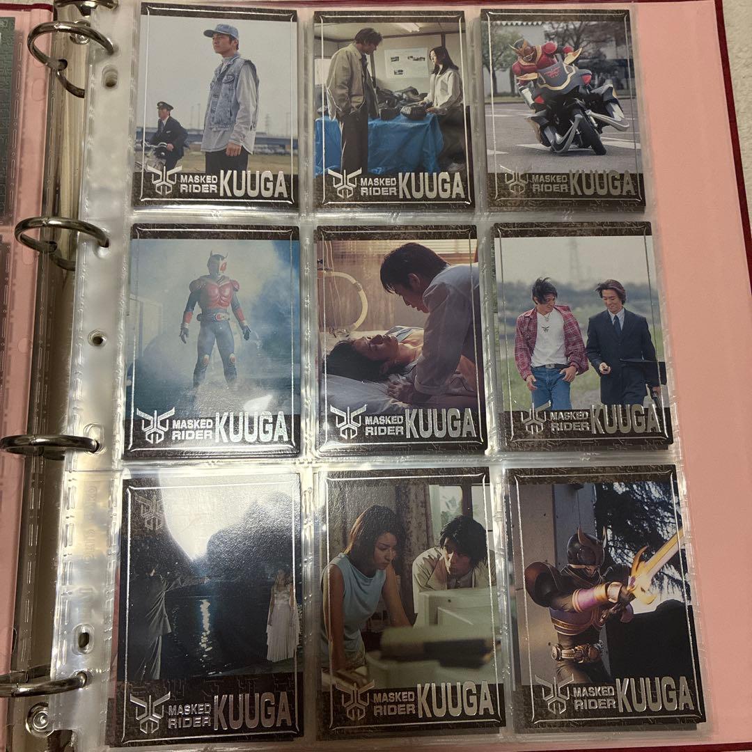 仮面ライダークウガ DVD全巻購入特典 特製カードフォルダとカードセット