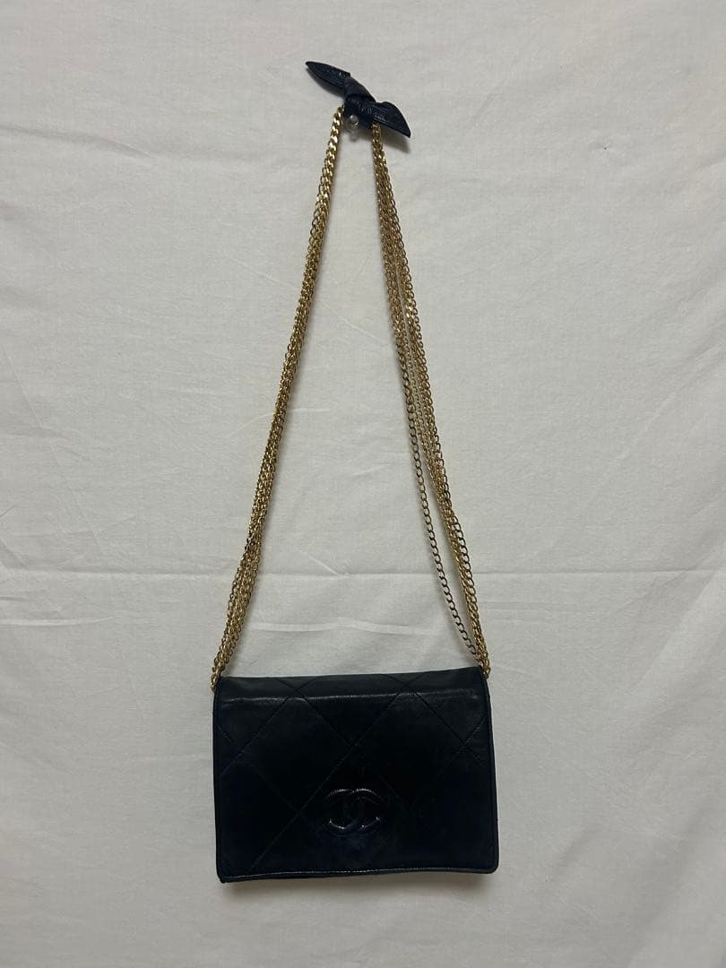 CHANEL シャネル マトラッセ ショルダーバッグ 金