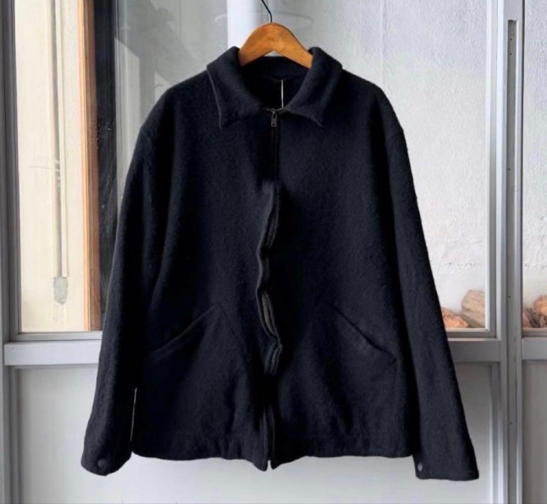 COMOLI 25AW 縮絨ウールジップショートジャケット 2