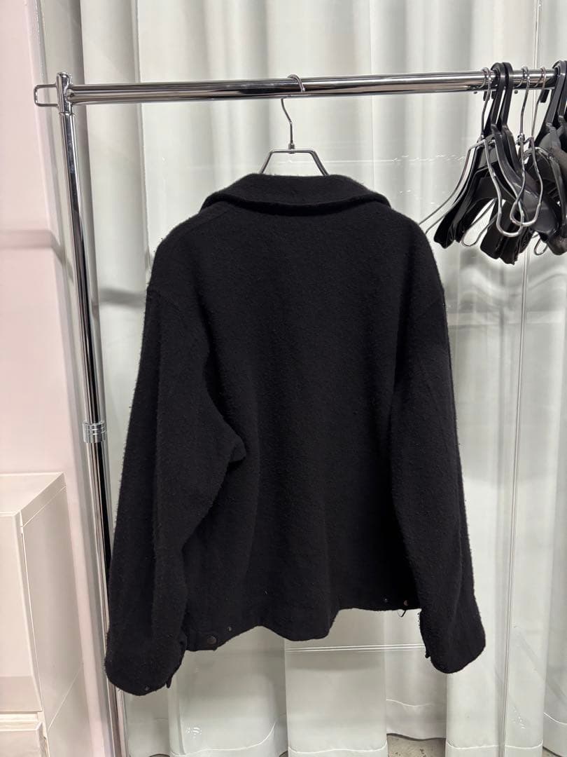 COMOLI 25AW 縮絨ウールジップショートジャケット 2