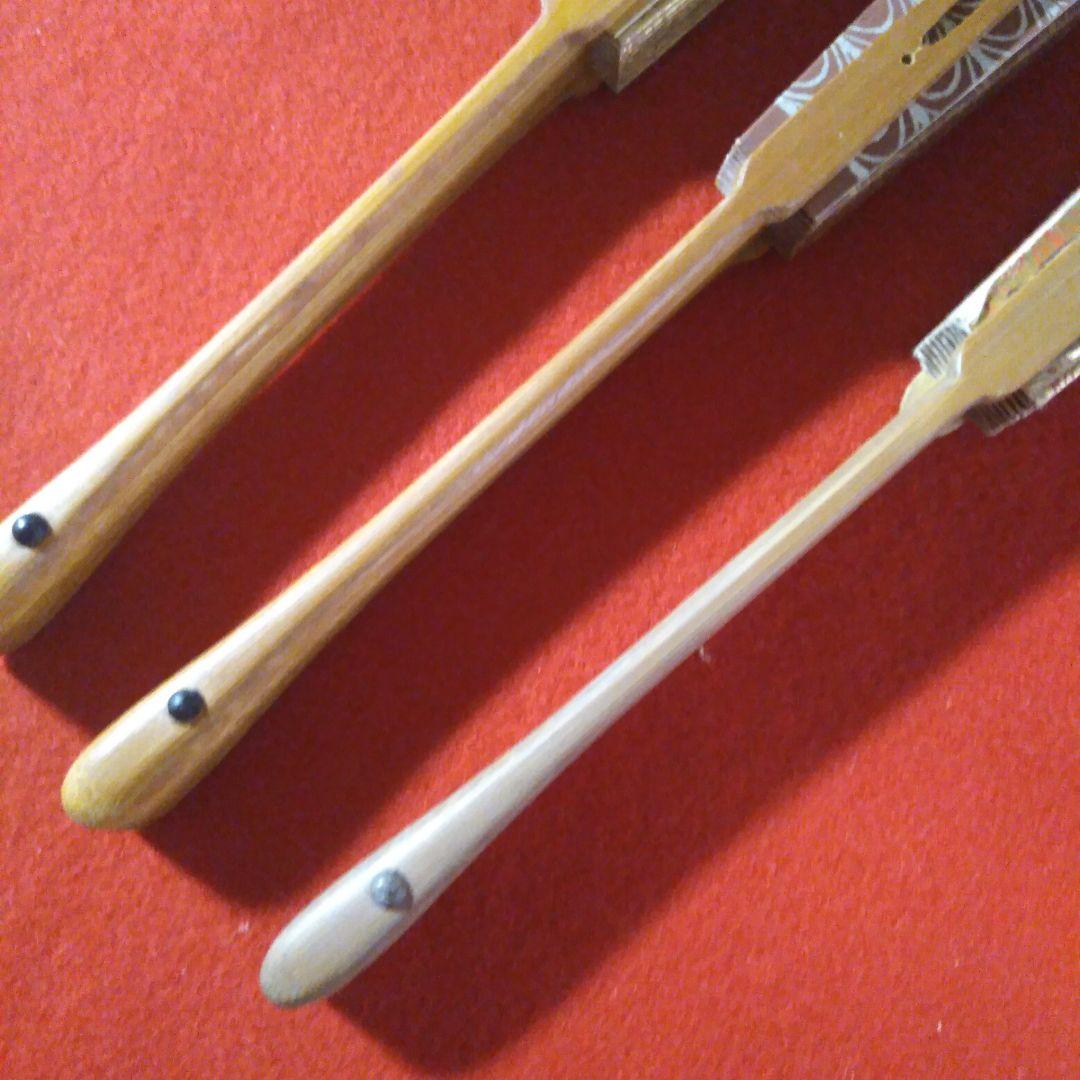 お稽古用最適　舞扇三点