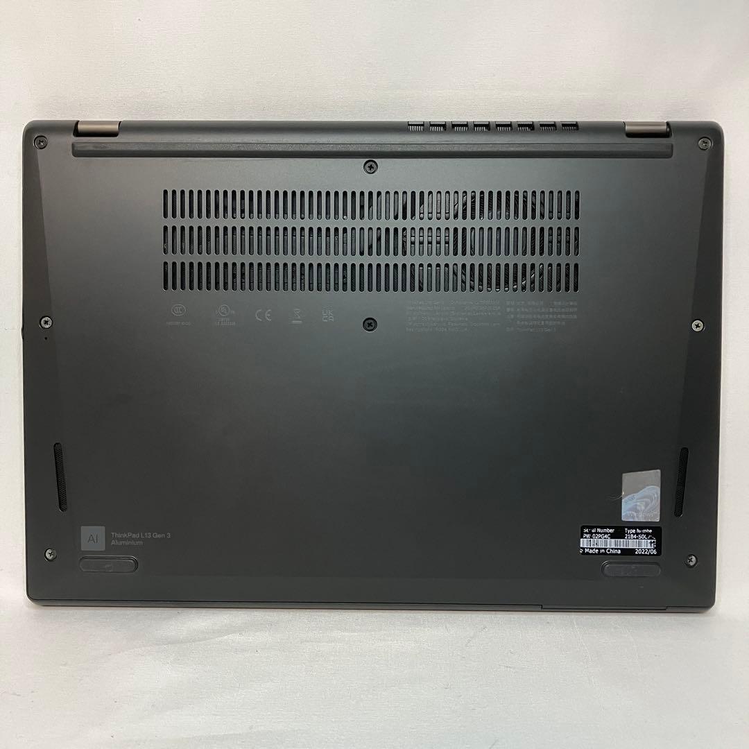 美品 ThinkPad L13 第12世代 i7 16GB 512GB オフィス