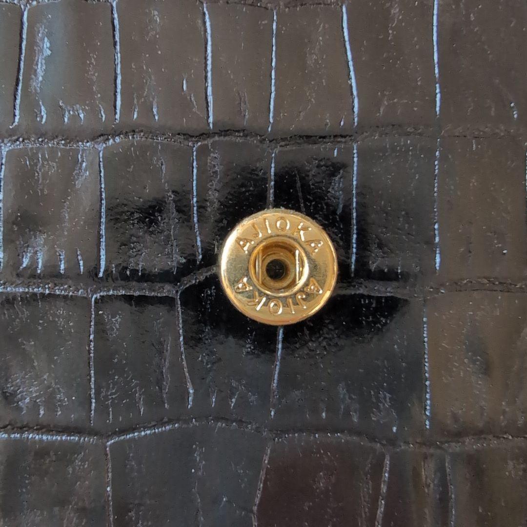 YVES SAINT LAURENT ブラック二つ折り財布