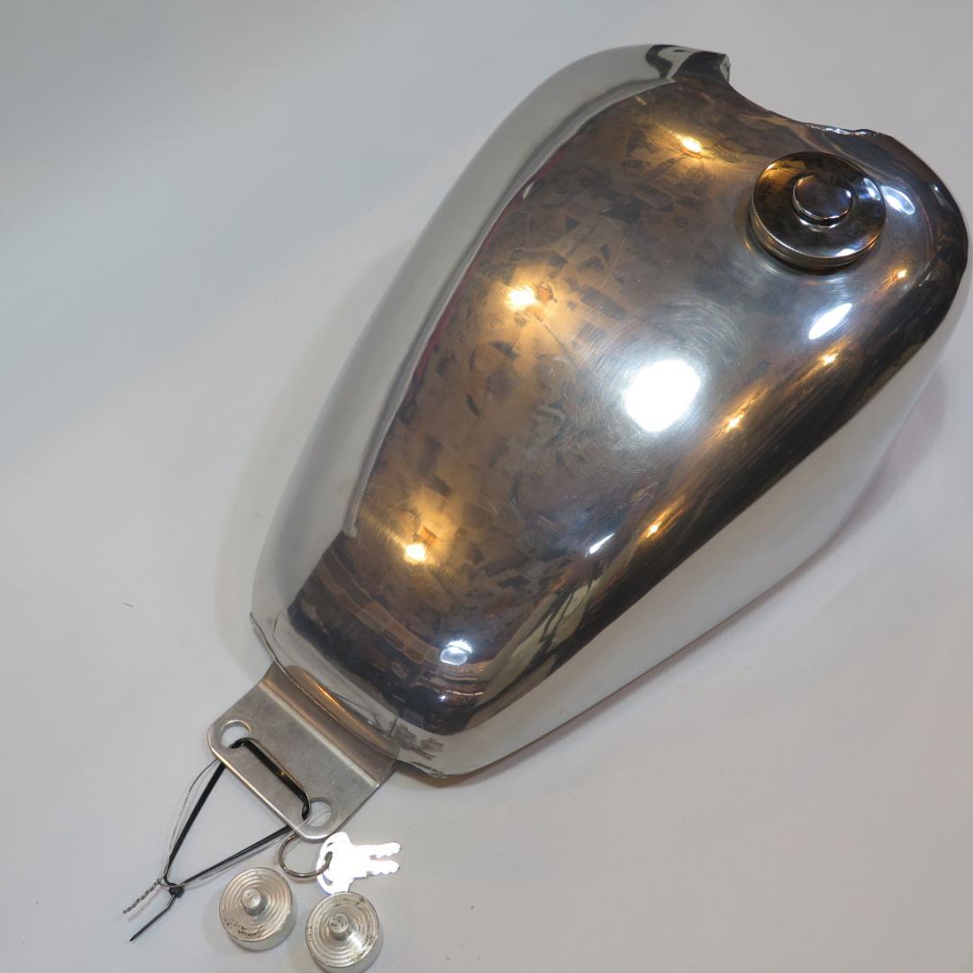 スズキ グラストラッカー アルミタンク コック・取り付けセット 鍵付き 美品中古