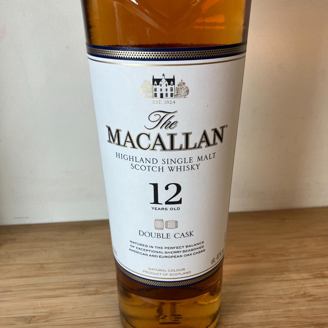 未開栓 ザ•マッカラン ダブルカスク 12年 ウイスキー