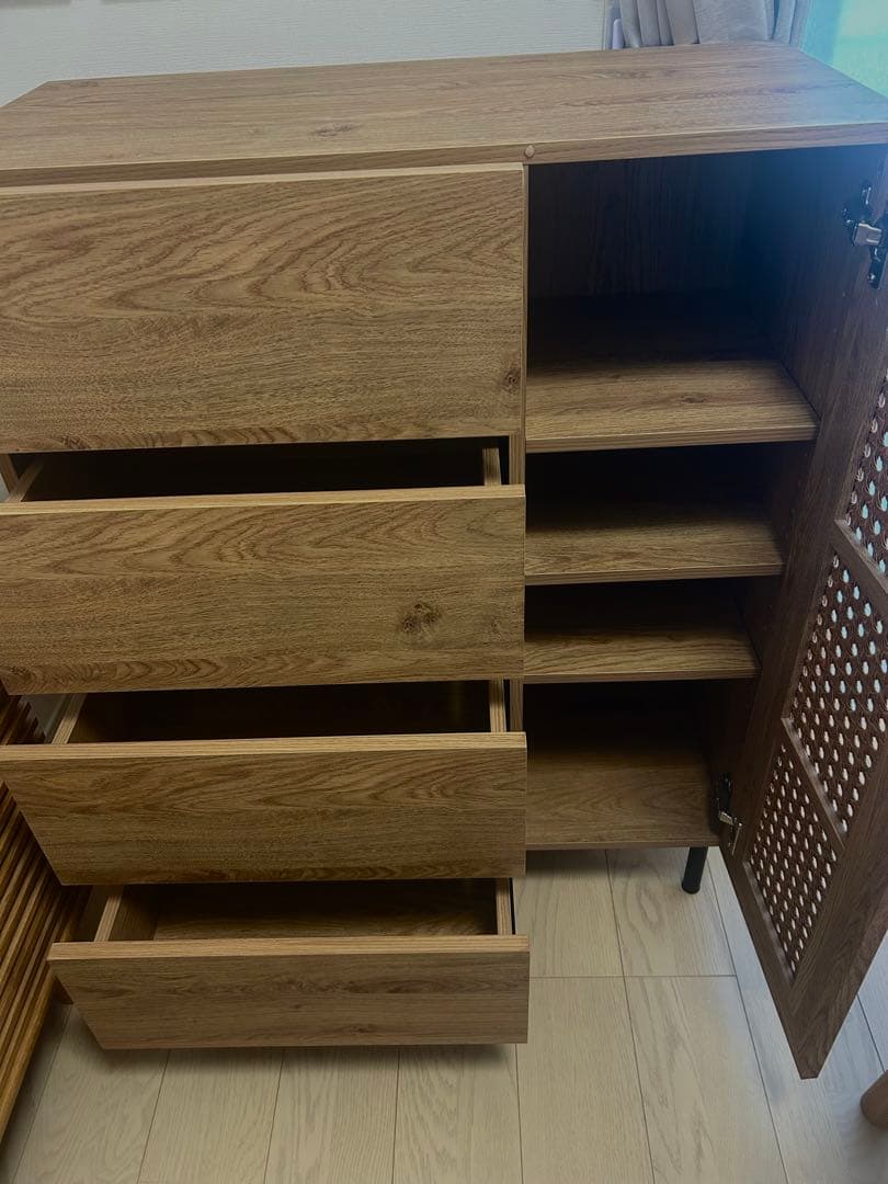 LOWYA ロウヤ　ラタンキャビネット