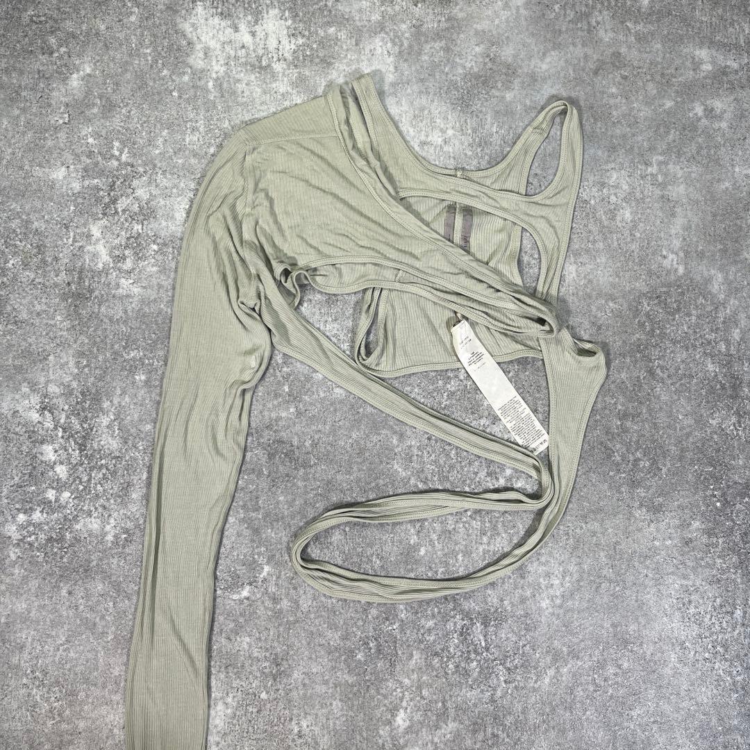 トップス Rick Owens Banana Skeletank Viscose Silk