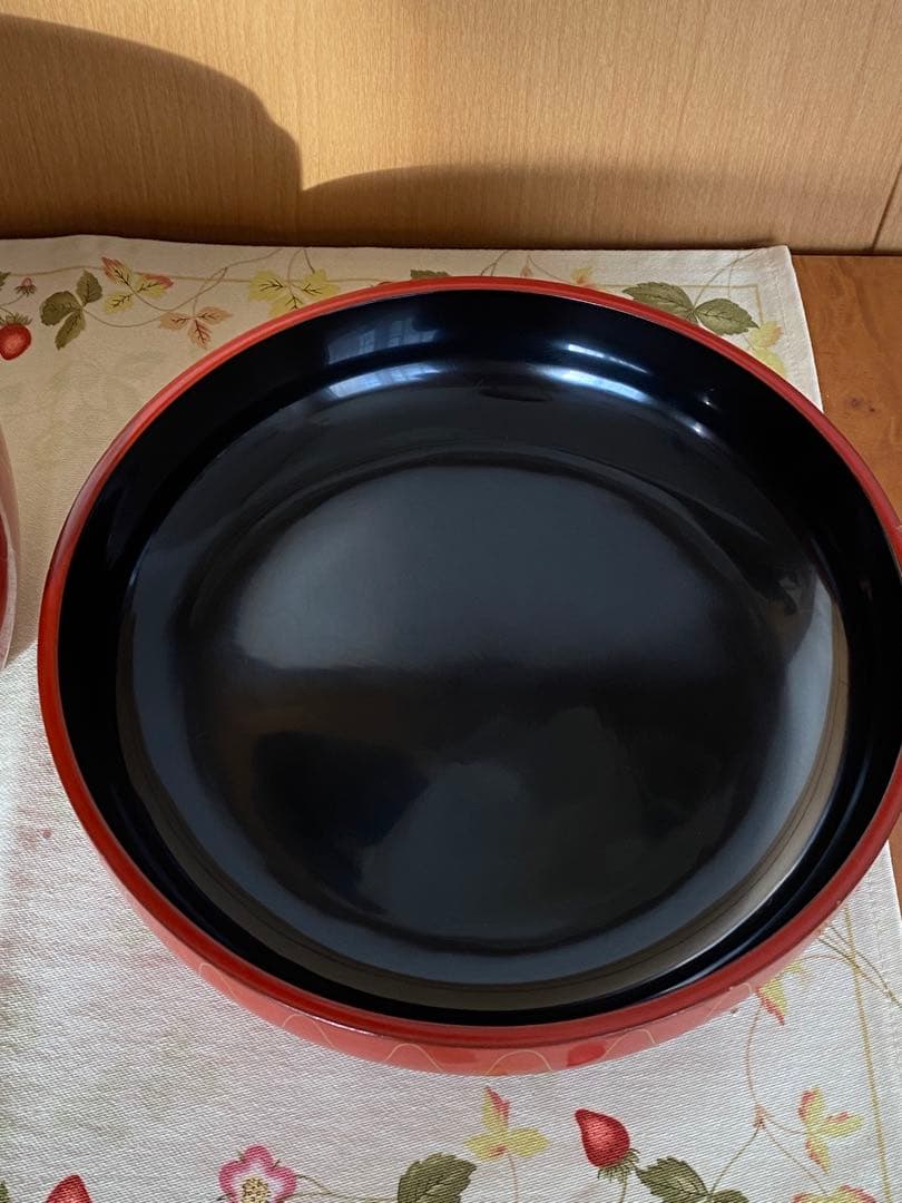 ¥13,900からお値下げ中　 茶道具　朱網目喰籠　菓子器