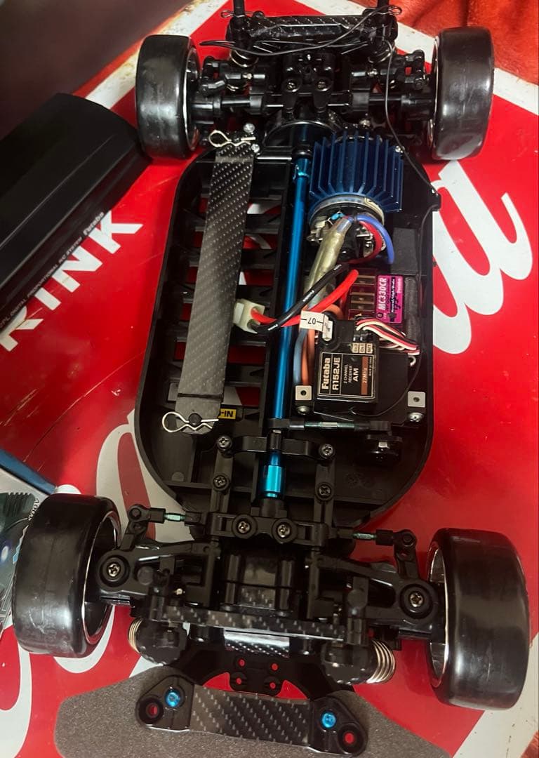 ★美品1/10 タミヤTT-01D フタバプロポ・メカ付セット バスタブ新品他