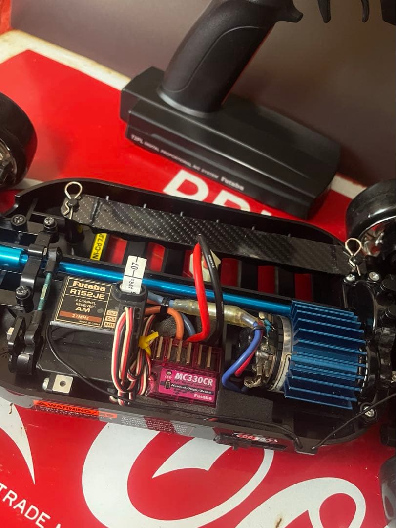 ★美品1/10 タミヤTT-01D フタバプロポ・メカ付セット バスタブ新品他