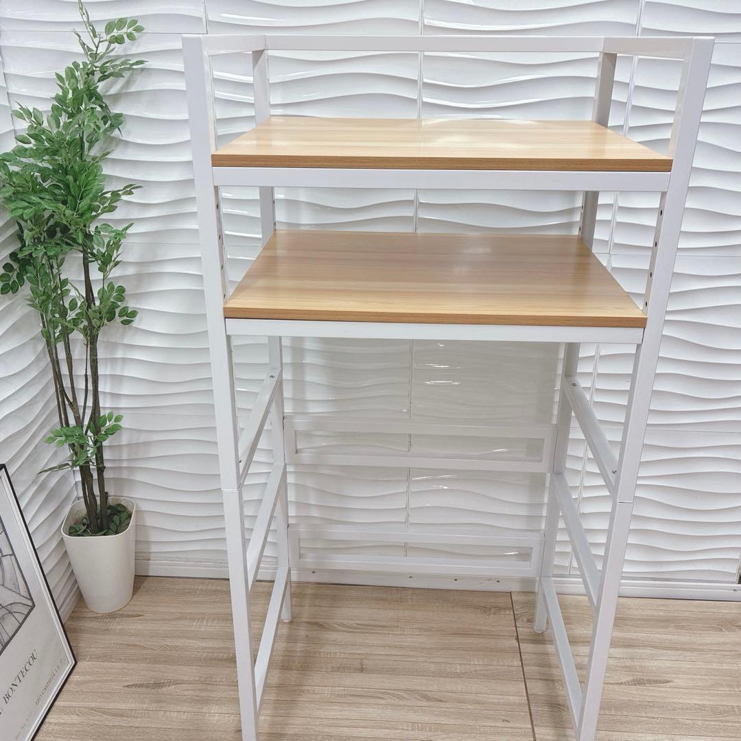 ◇大阪府神戸市配達料無料！◇ランドリーラック◇洗濯機上収納ラック◇乾燥機ラック◇