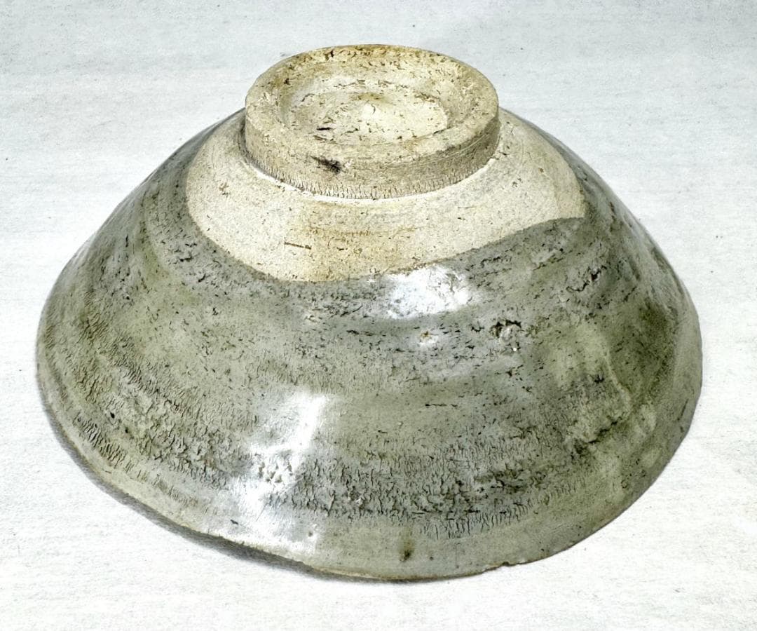 南宋時代 青磁輪花茶碗 箱付 古美術 時代品 伝世品焼物 歴史唐物WWTT296