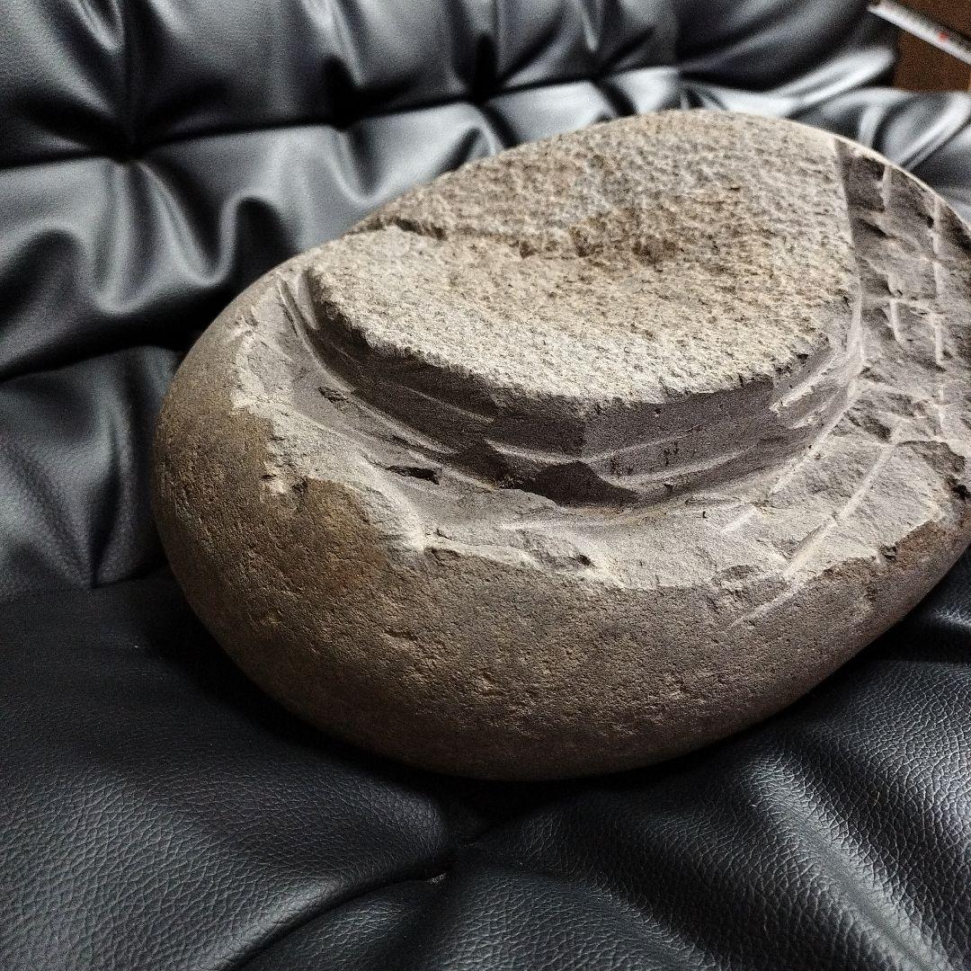 田中坦三 石彫 現代アート ストーンマーク 美術品 彫刻 オブジェ